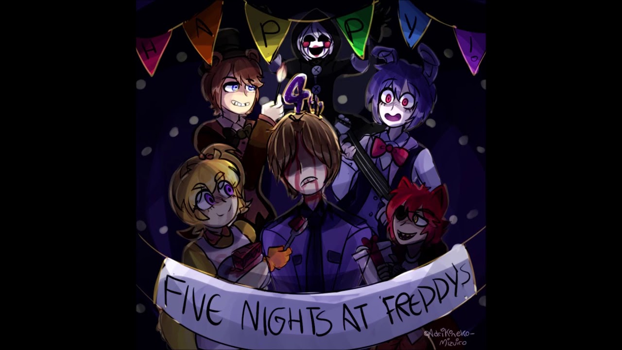 Nightcore [FNAF] FNAF 1-5 EPICGB MASHUP - Namy Gaga
