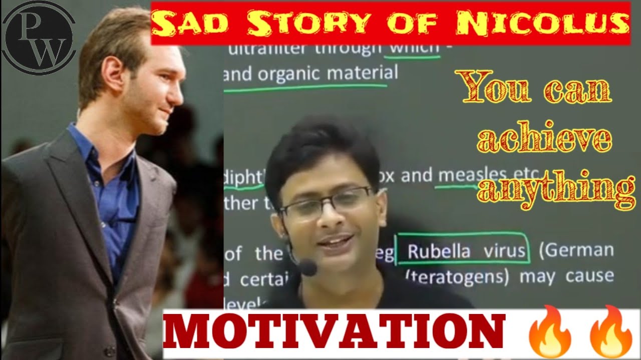 #Physicswallah - Motivational story of Nicolus by Manish Dubey Sir || Motivation 🔥🔥