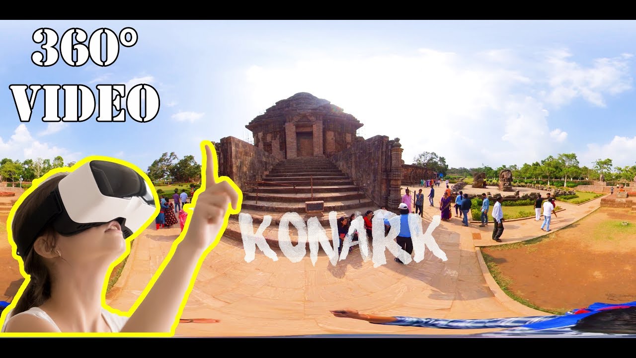 360° Video:  Konark Sun Temple (Use VR Box/ Headset)