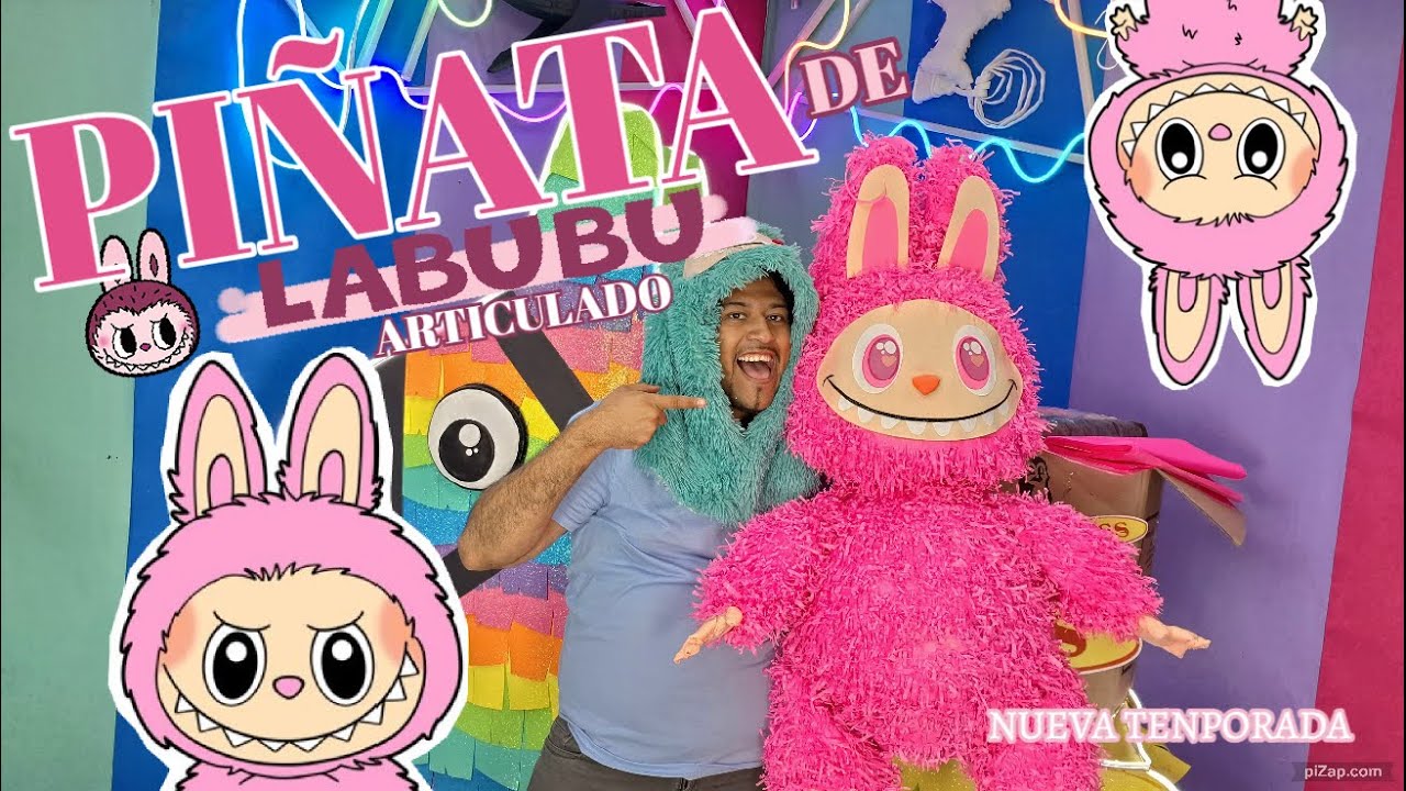 Como Hacer una PI&Ntilde;ATA de LABUBU / EDREI POP / NUEVA TENPORADA