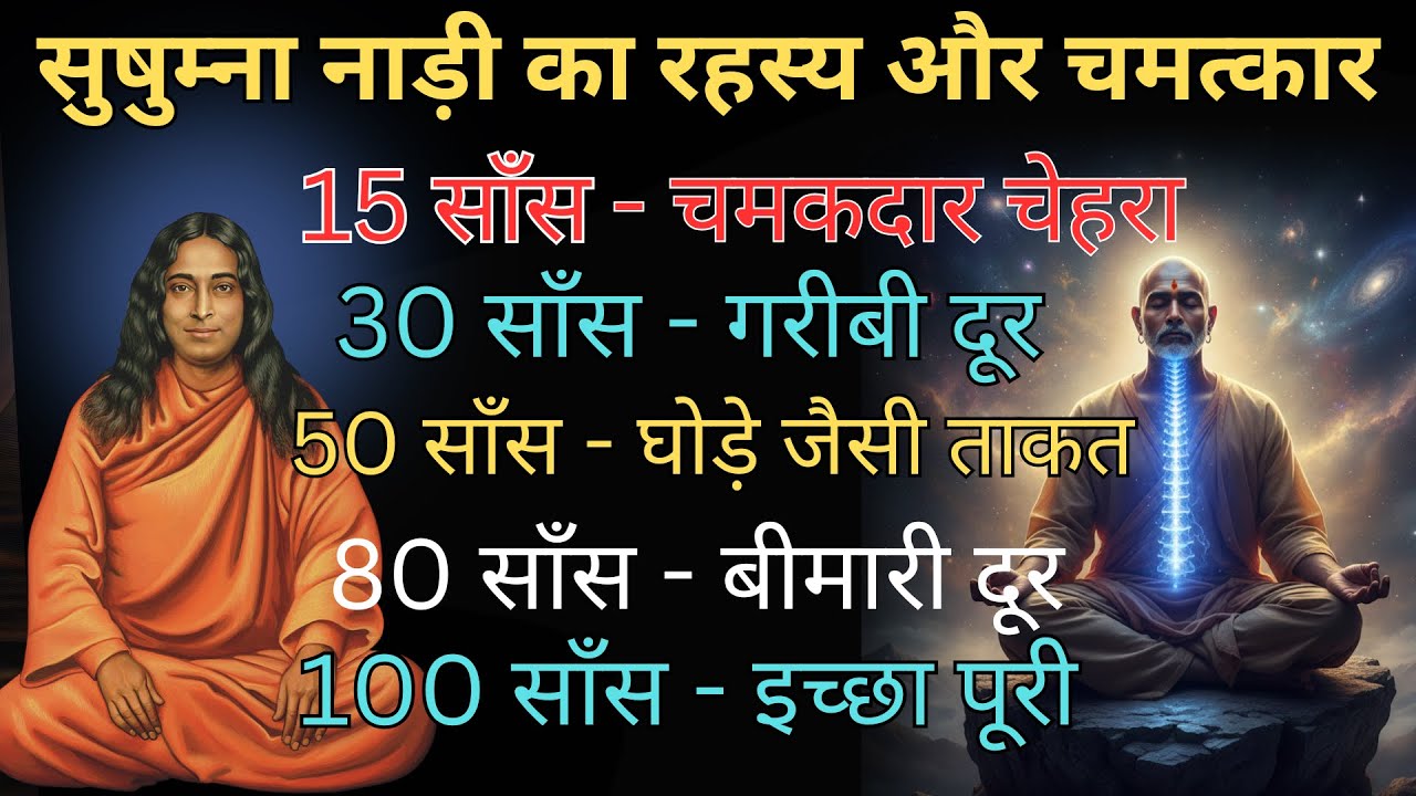 जिस दिन साँस सुषुम्ना में चली गई, जीवन बदल गया | योगानंद जी का गुप्त रहस्य