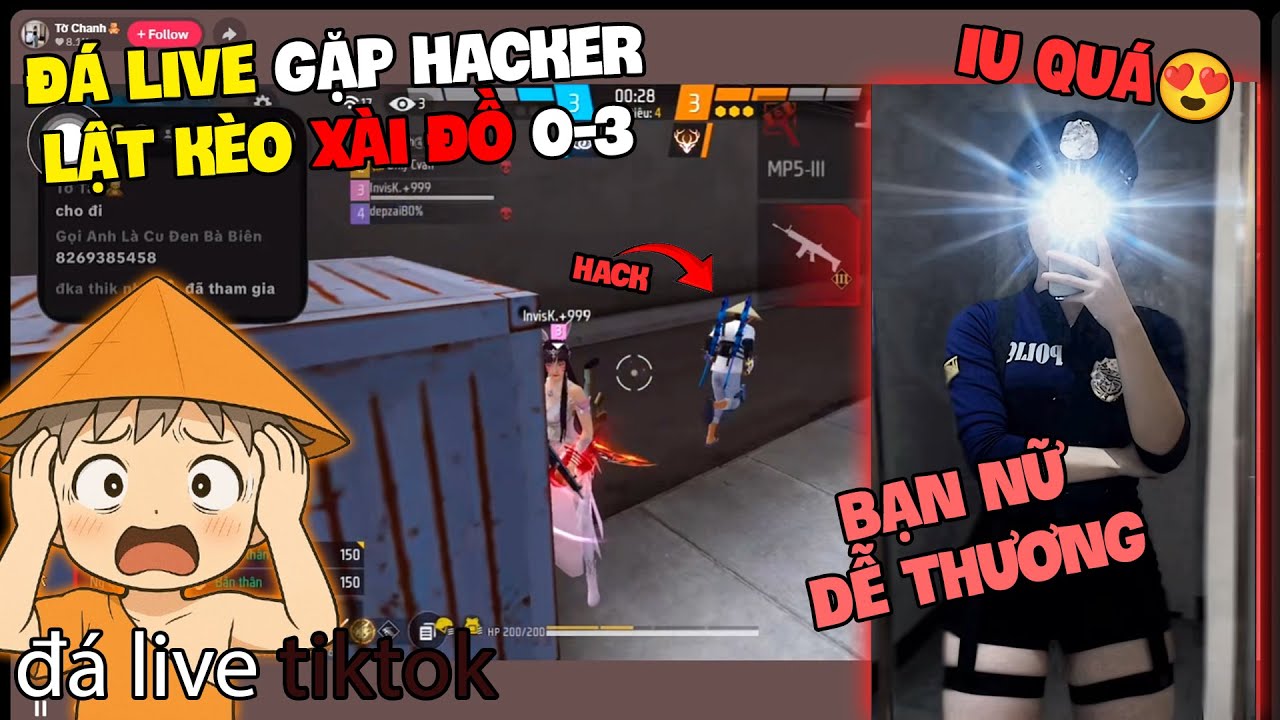 Đá Live Gánh Nữ Xinh Đẹp Có Giọng Nói Dễ Thương Trên Tiktok Gặp H4ck Và Cái Kết Lật Kèo Không Ngờ