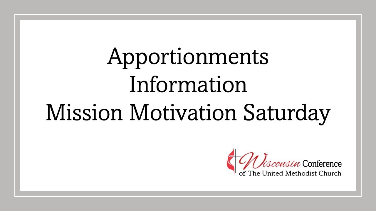 Apportionments Presentation