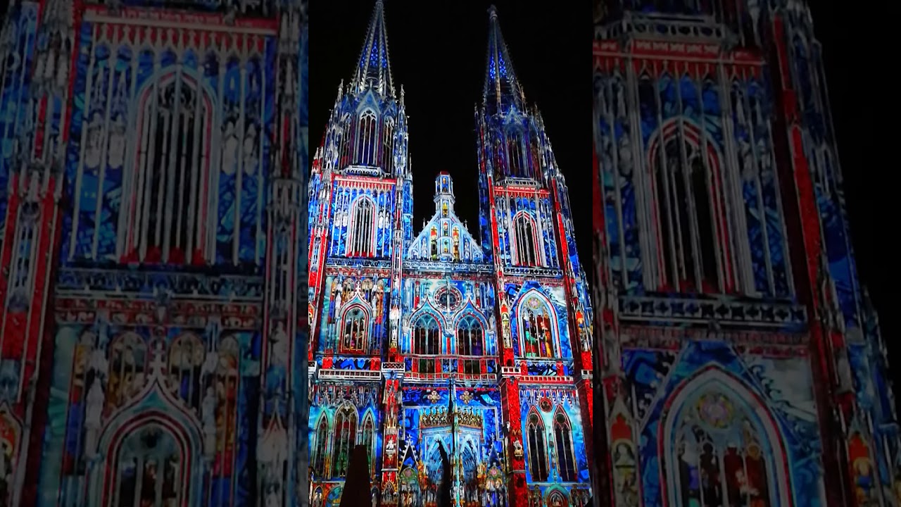 150 jahre Regensburger Domtürme illumination