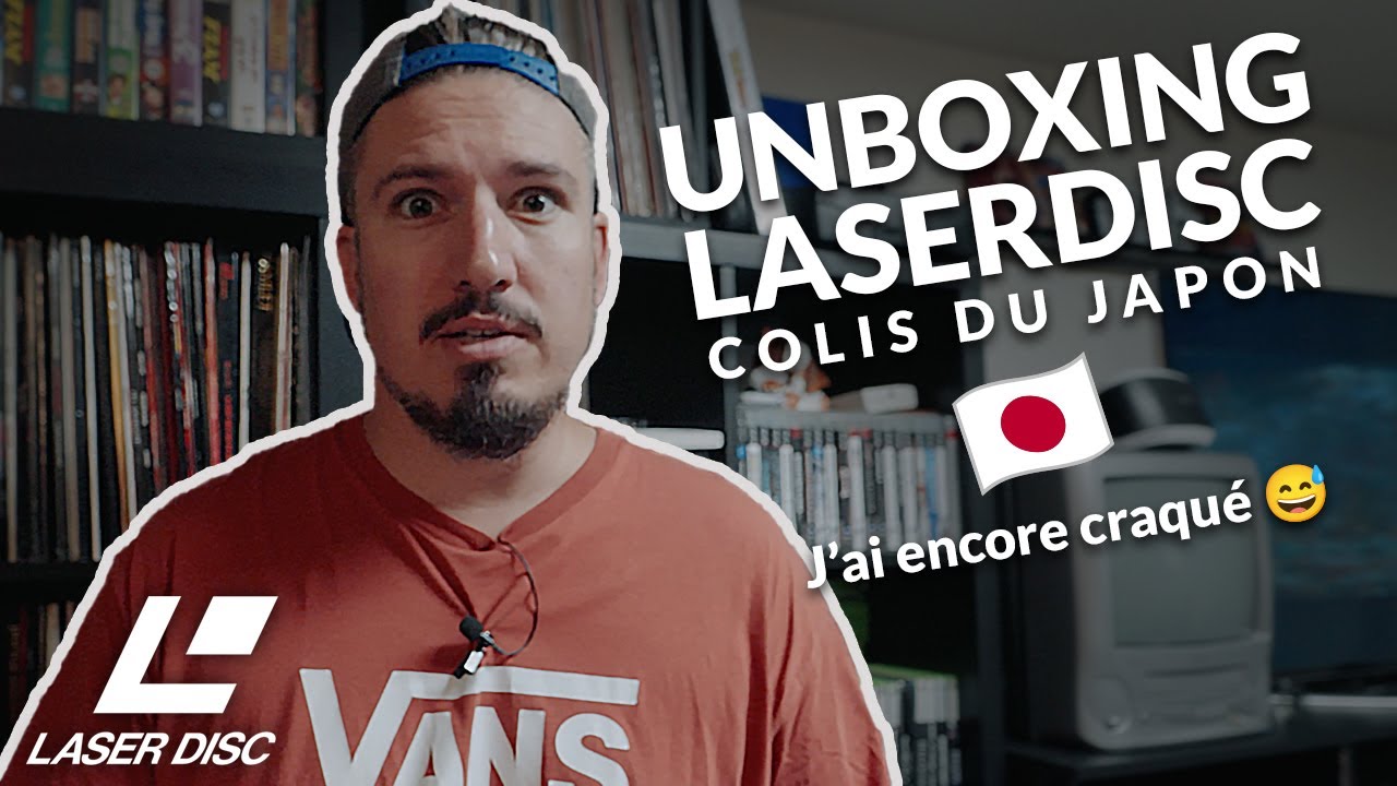 Les Collector #15 - Unboxing colis de Laserdiscs Japonais ! Films cultes 🔥