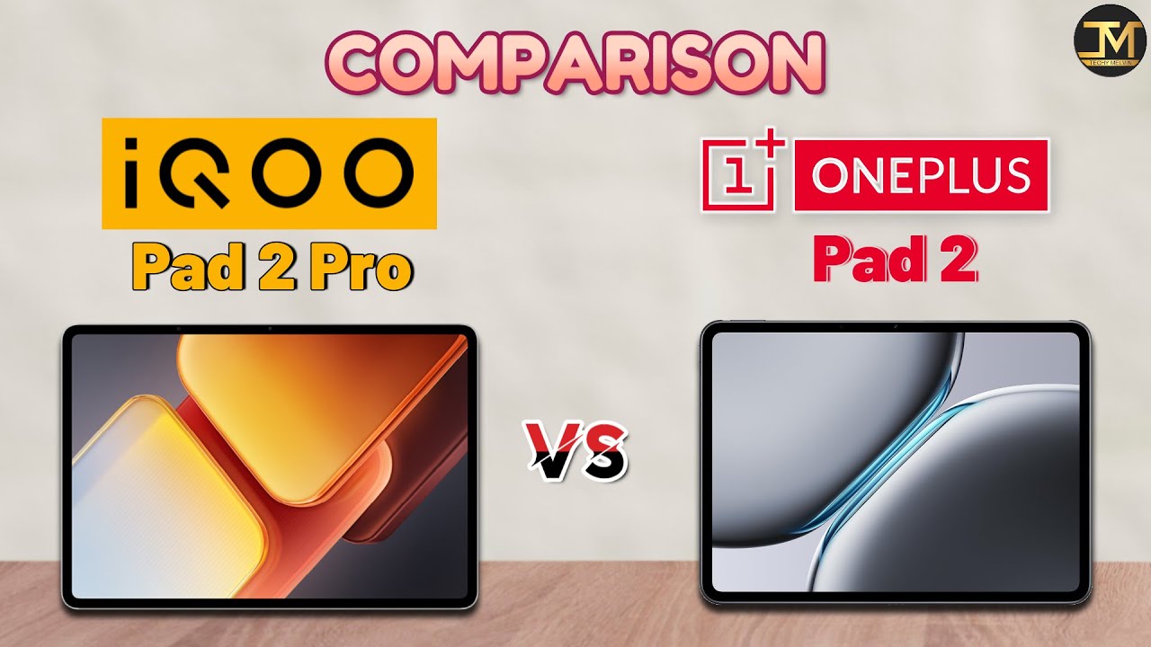 iQOO Pad 2 Pro vs OnePlus Pad 2 : Which Tablet is Best❓😲