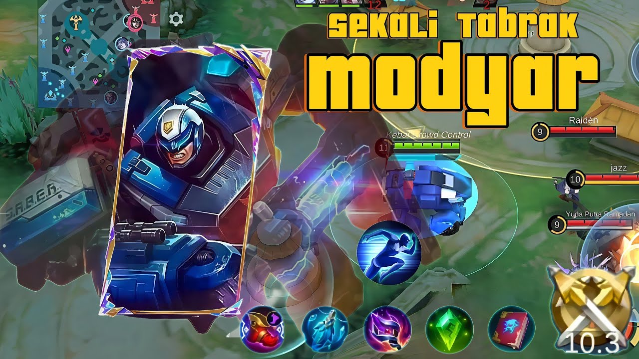 MODYAR !!! JOHNSON TABRAK LARI ?! FULL DAMAGE || SOLO PLAYER !!! || MOBILE LEGENDS ~ MLBB
