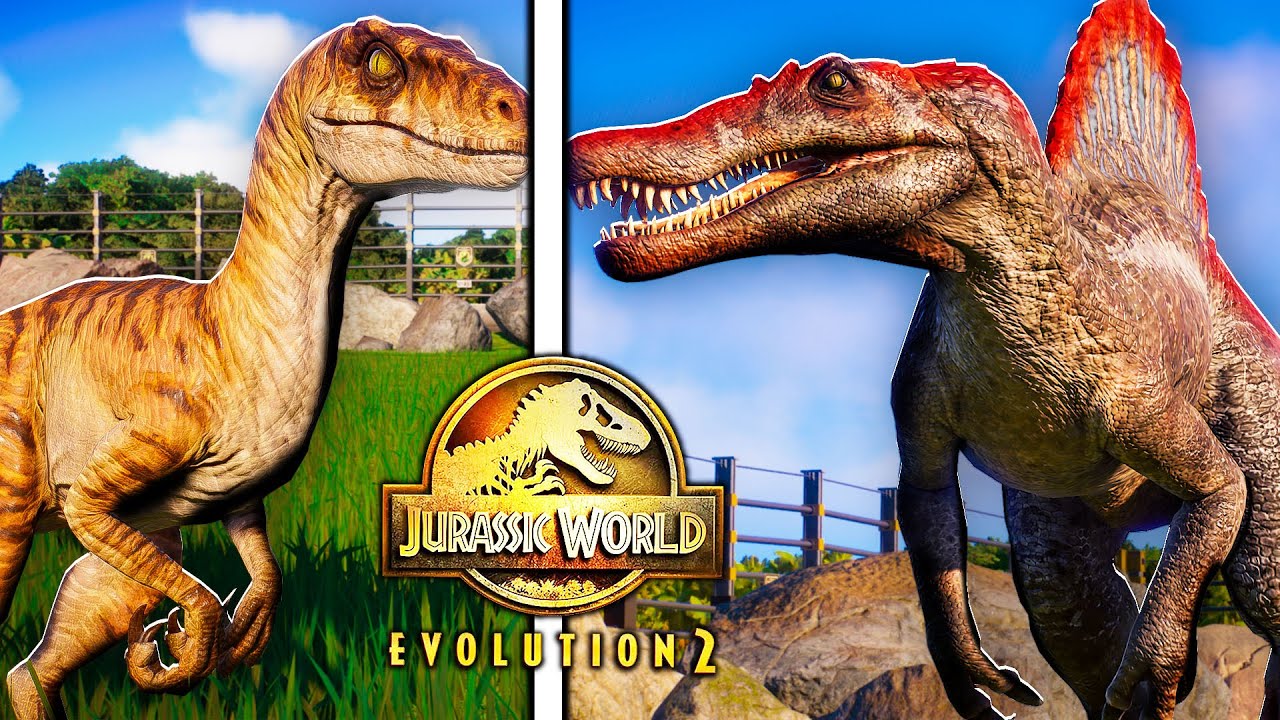 POŁĄCZYŁEM ze sobą DWA DINOZAURY aby STWORZYĆ NOWĄ HYBRYDĘ! | Jurassic World Evolution 2