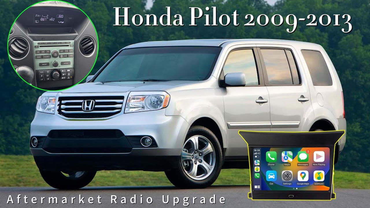Honda Pilot 2009-2013 Aftermarket Radio Upgrade（function display）