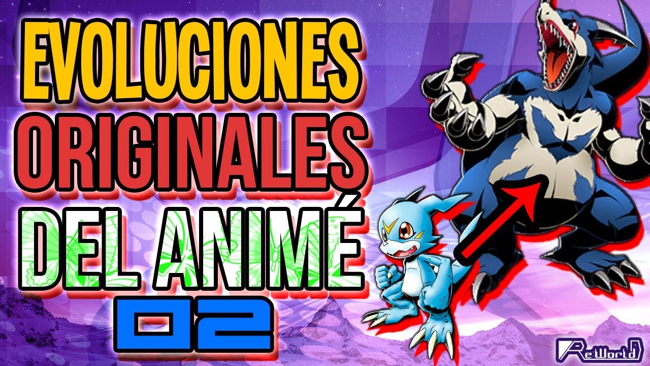 Evoluciones originales del anime (Digimon Adventure 02)