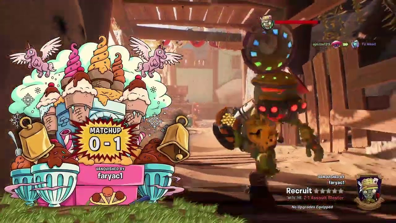 PvZ BFN PvP XBOX gameplay