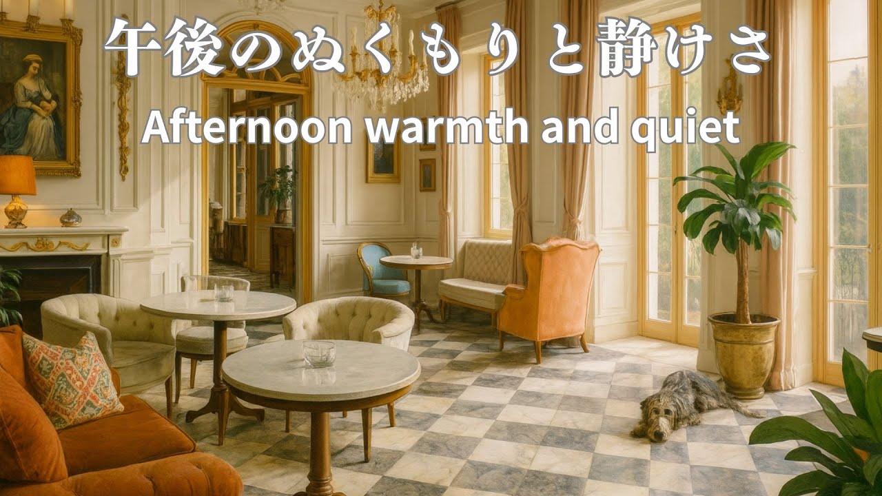【リラックスBGM】20曲🍰Coffee & Comfort – 白いテーブルに咲く午後の香り