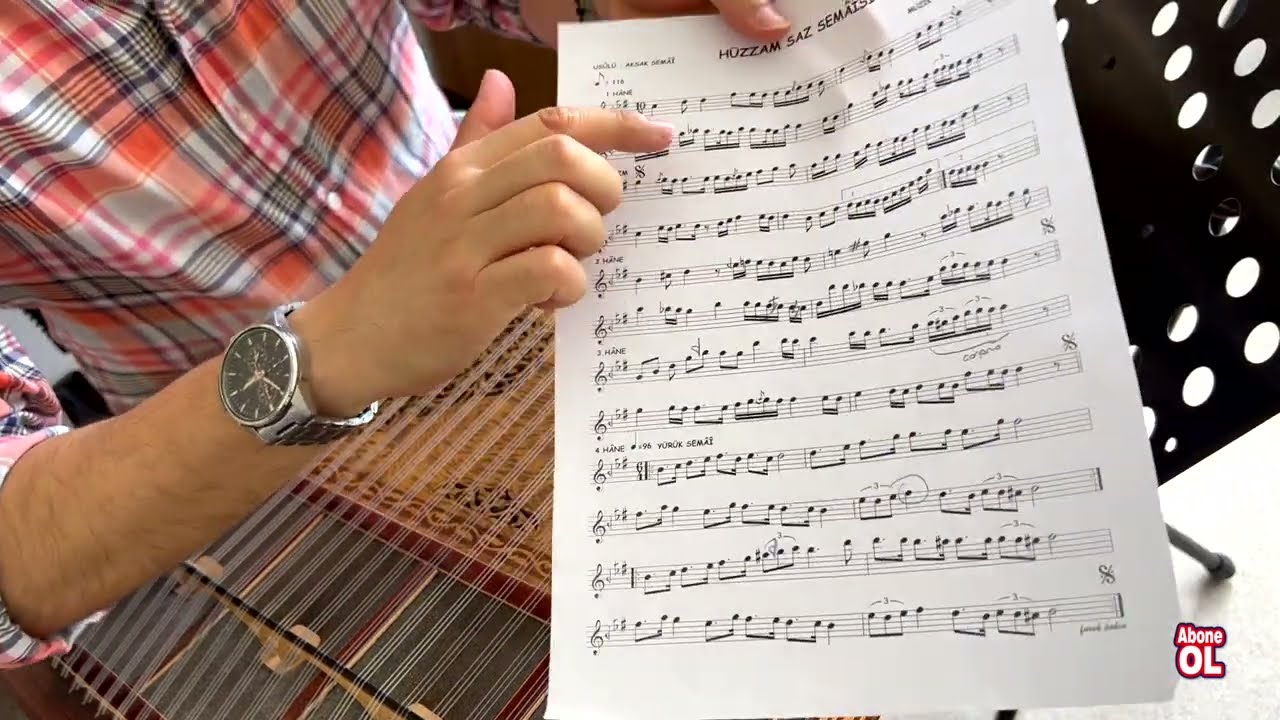Kanun'da nota tartımlarını nasıl süsleyebiliriz ? Buyrun bedava etkili bir yöntem daha sizlerle 😊😊