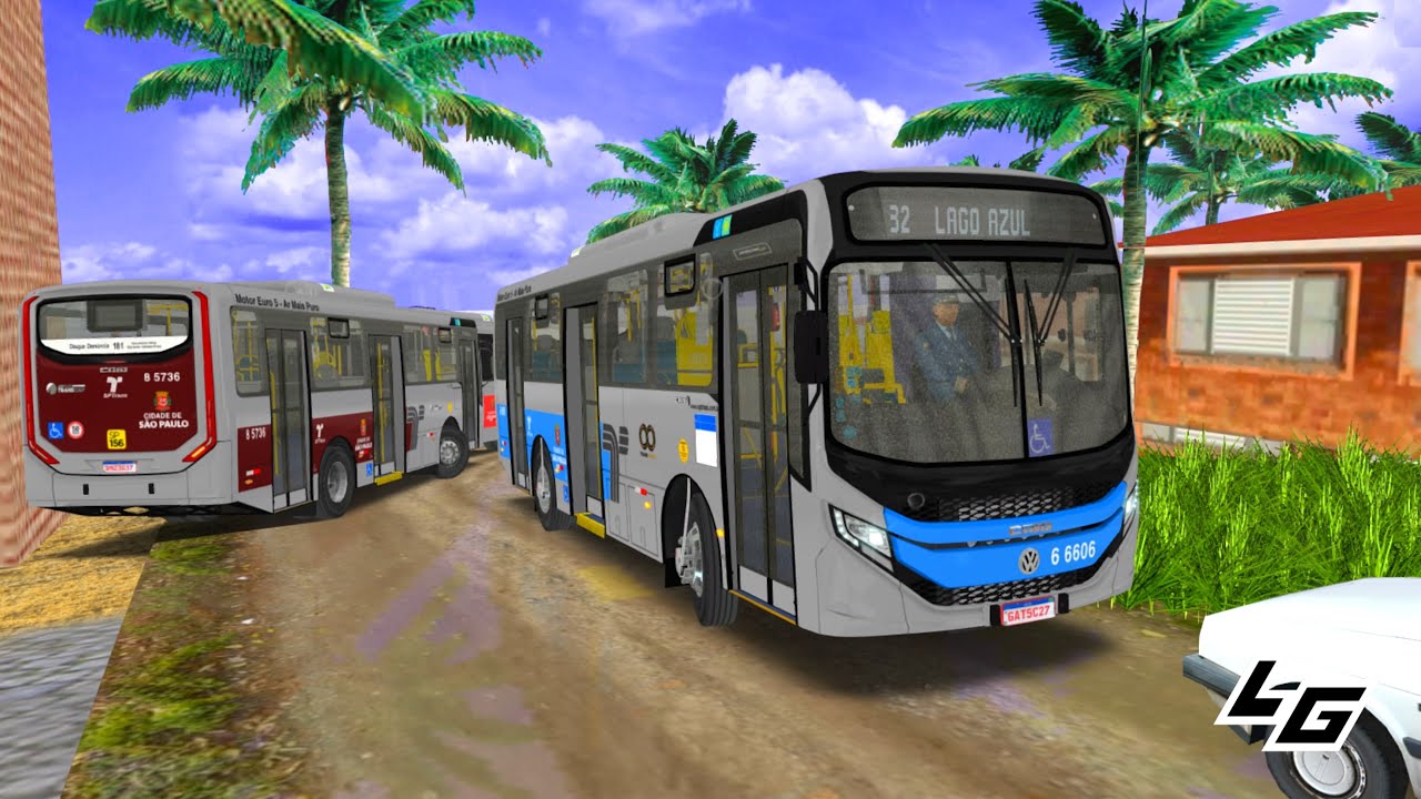 🔴[OMSI 2] Caio Apache Vip V VW 15.190 OD Euro V +G29 | padrão SP - Mapa Litorânea ida e volta