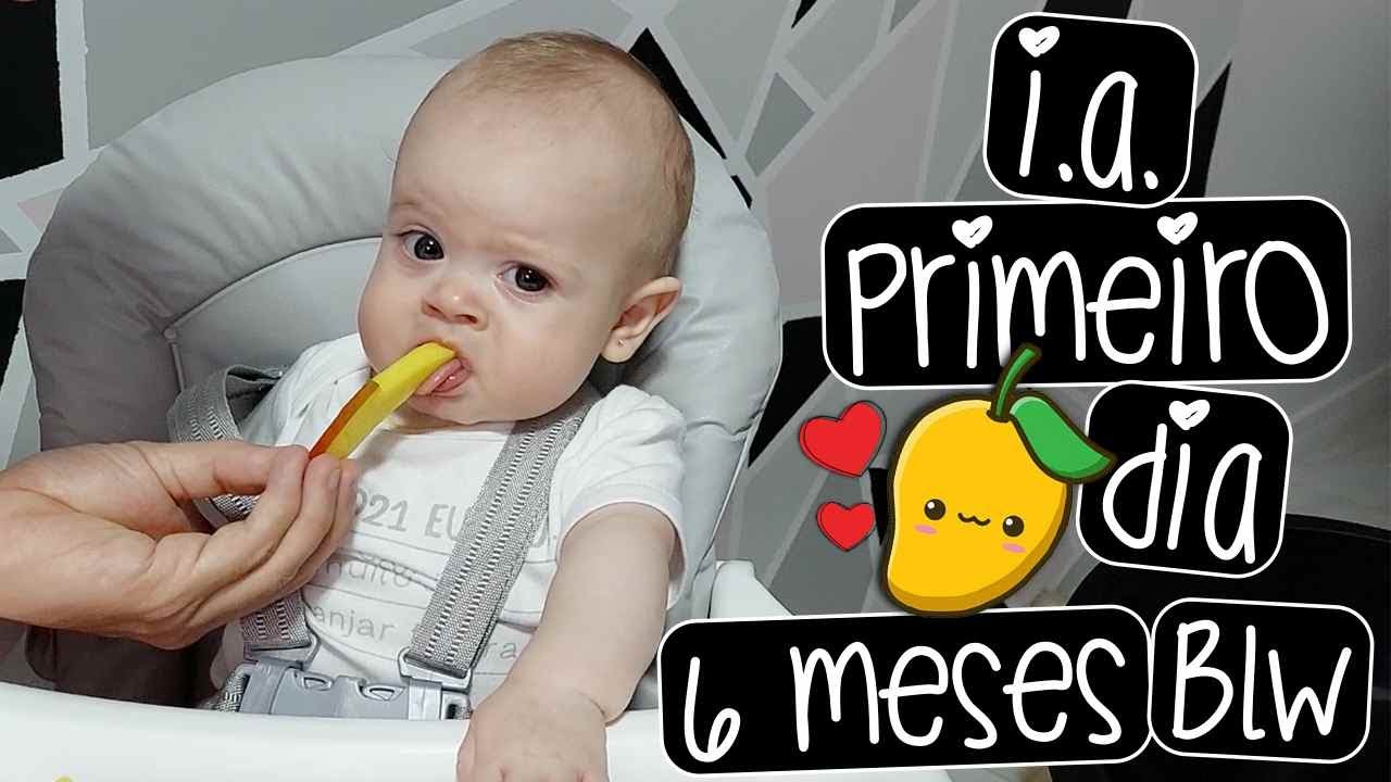 PRIMEIRO DIA DA INTRODUÇÃO ALIMENTAR - 6 MESES, BLW | by Carla Soares