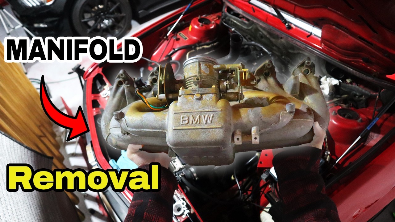 How to Remove BMW E28 M30 Intake Manifold | Step by Step Full Dissasembly