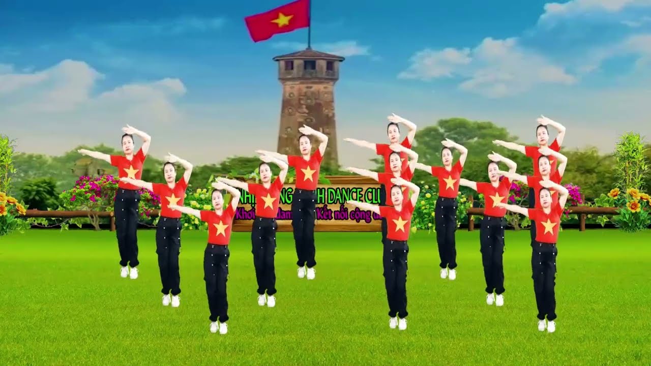 HÀO KHÍ VIỆT NAM /  DÂN VŨ NHẠC VỪA PHẢI CÓ XẾP CHỮ/ BIÊN ĐẠO MỚI ĐÉT