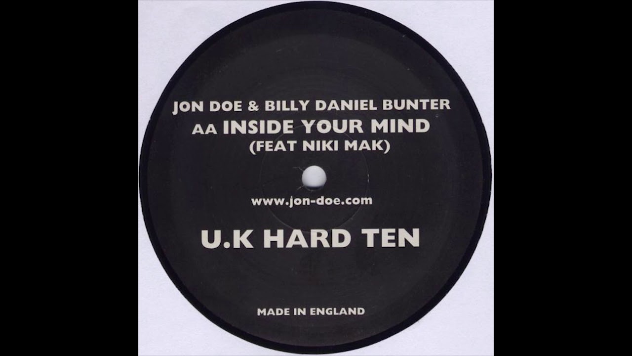 Billy Daniel Bunter & Jon Doe feat. Niki Mak - Inside Your Mind