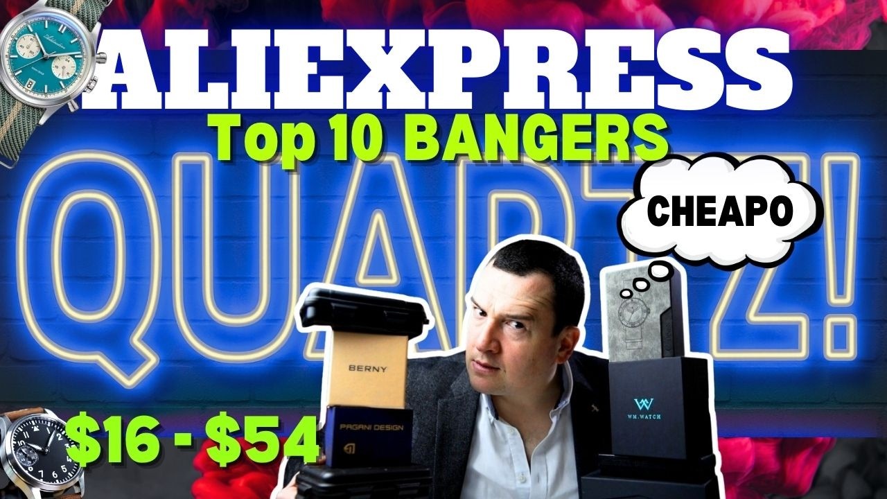 Top 10 AliExpress Watches UNDER $50 That DON'T SUCK!