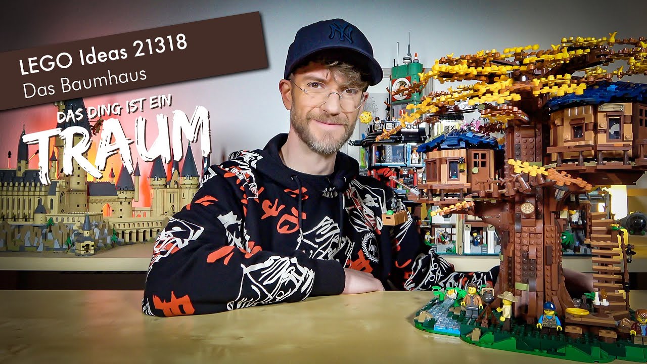 Ein Kindheitstraum aus Klemmbausteinen: Lego Ideas 21318 Baumhaus