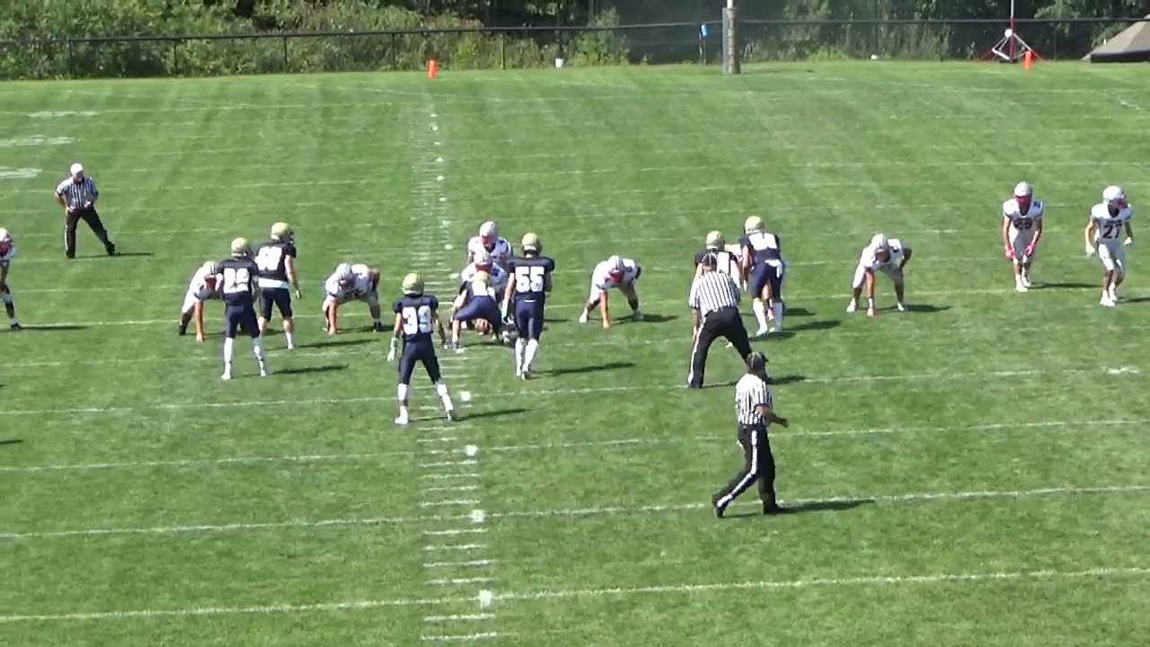 High School Football: Five Years of Triple Gun Option Offense & 3-3 Defense...Year 2, Game 1