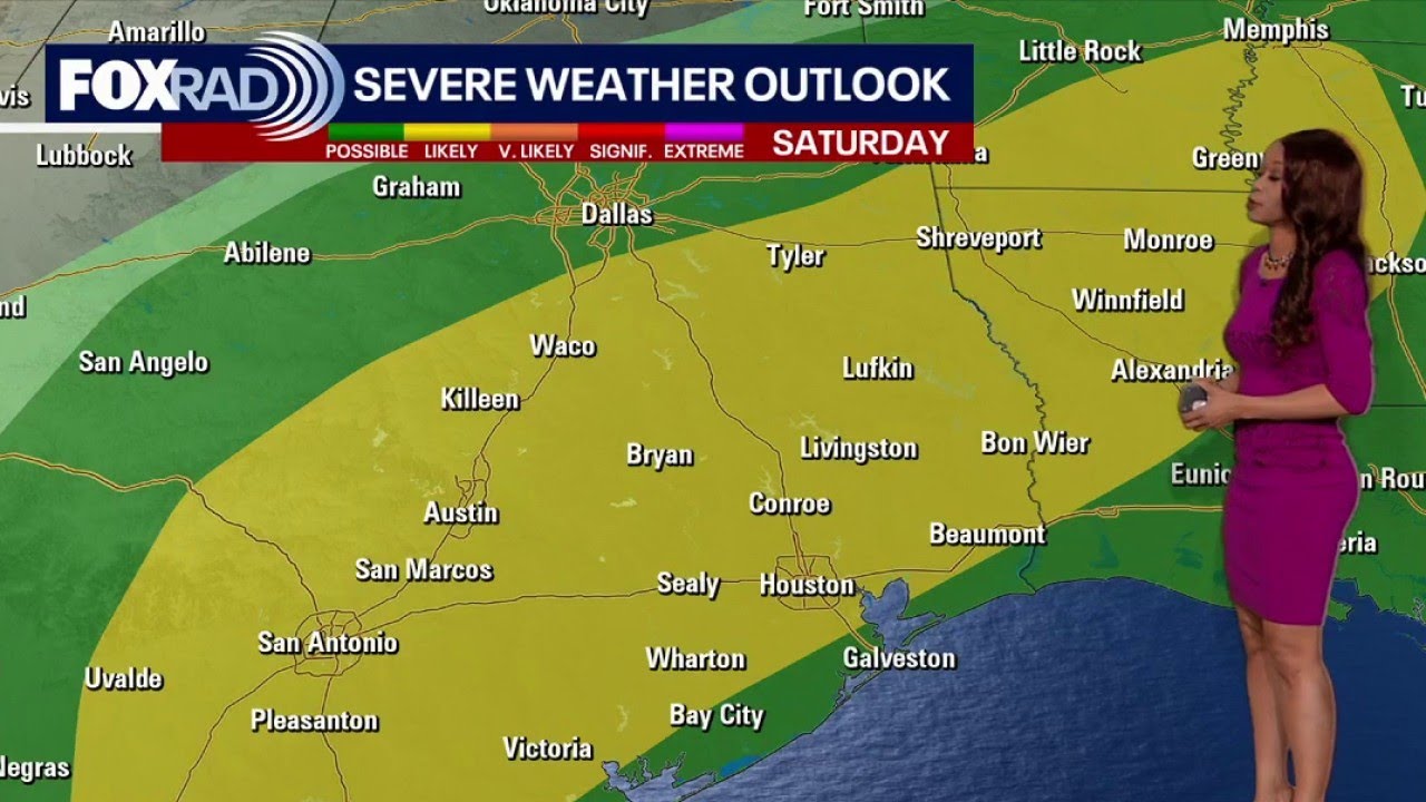 Weekend Storm Alert for Houston