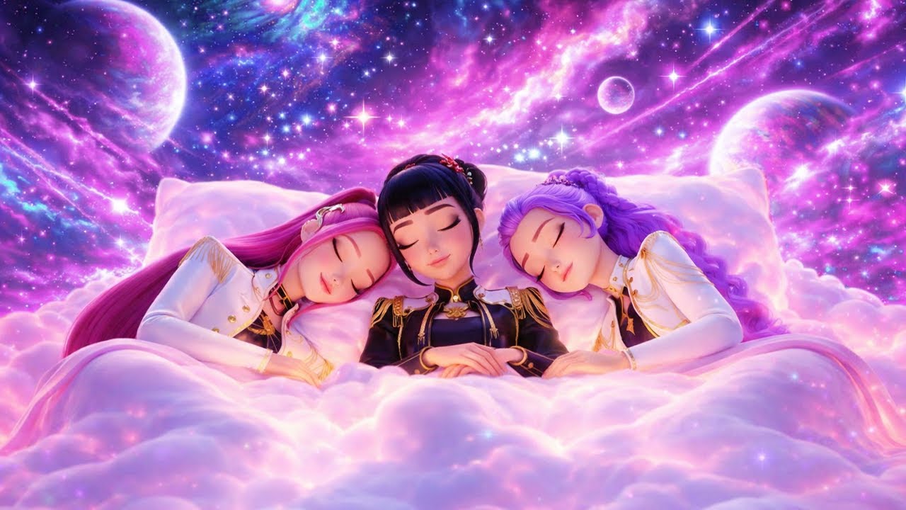 (Sin Anuncios) DUERME EN COMPAÑIA DE Rumi, Mira y Zoey de Huntrix💕🩷😴🎶