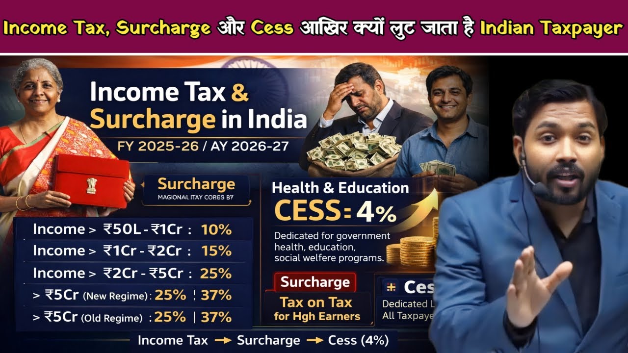 भारत का Tax System देख कर दिमाग घूम जाएगा | इतना Tax क्यों काटती है सरकार.!