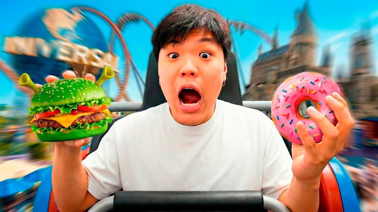 Probé Toda la Comida de Universal