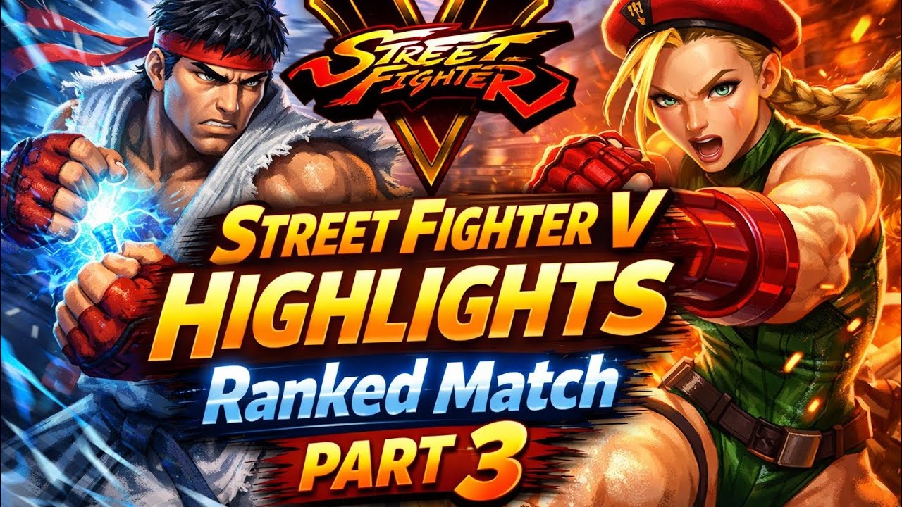 SFV - HIGHLIGHTS RANKED MATCH PART - 3 