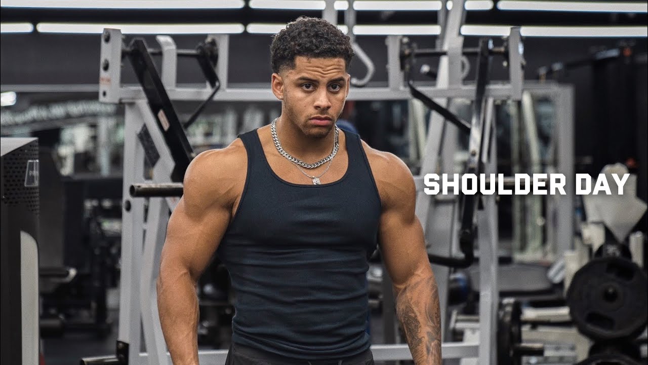Building Bigger Shoulders | Workout & What To Eat After Training