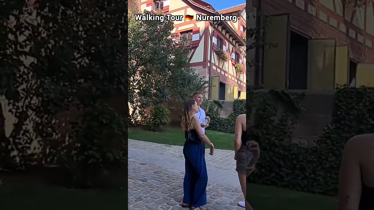 Walking Tour 🇩🇪 in Nuremberg Germany part 2