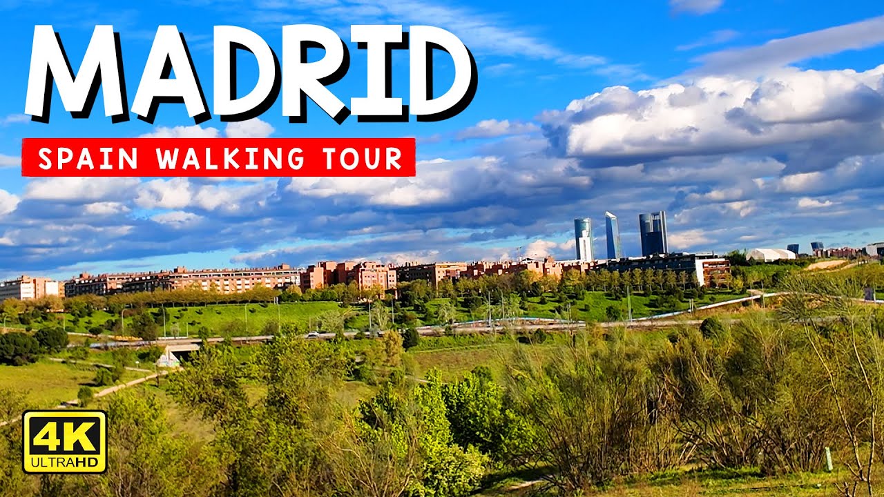 Madrid Walking Tour 4K 🇪🇸 | From Montecarmelo to countryside