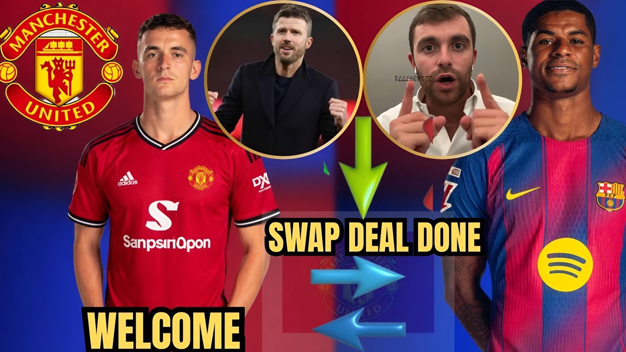 ✅ HUGE TRANSFER ⛔ MANCHESTER UNITED NOW CONFIRMED SWAP DEAL WITH FC BARCELONA ✅ AS CARRICK SAID 🔥