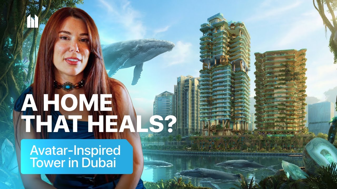 This Dubai Tower Is Built with Crystals, Water & Nature