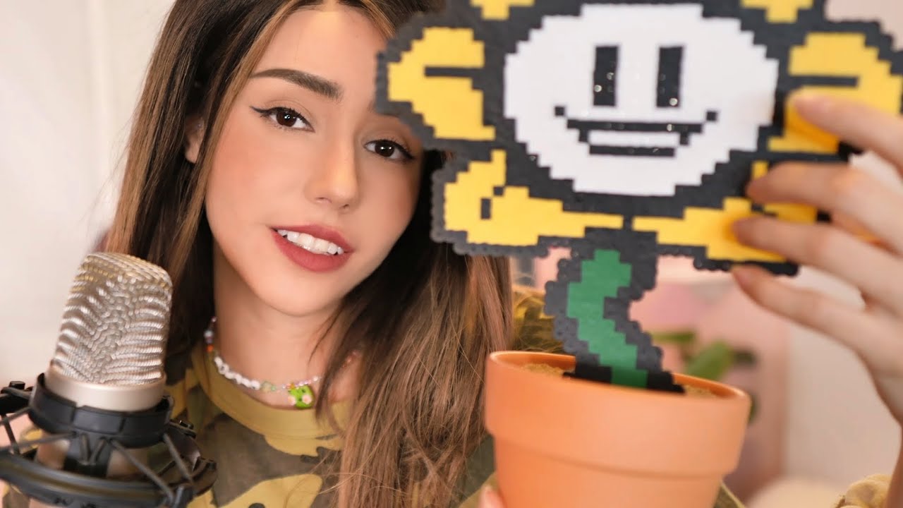 ASMR - Soft-Spoken Tapping on Objects that I LOVE (vinyl, dvd, plushies, earrings, video game stuff)