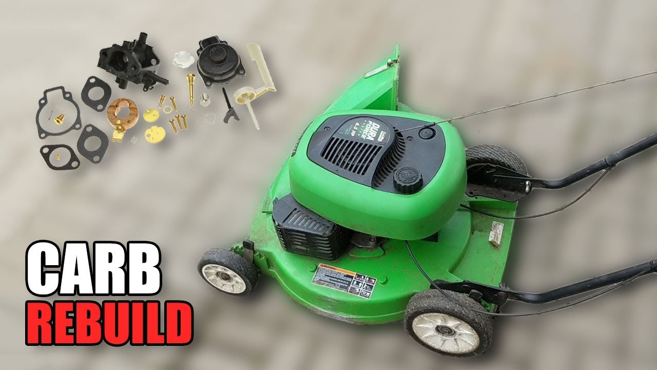 How to Clean a Lawnboy Carburetor