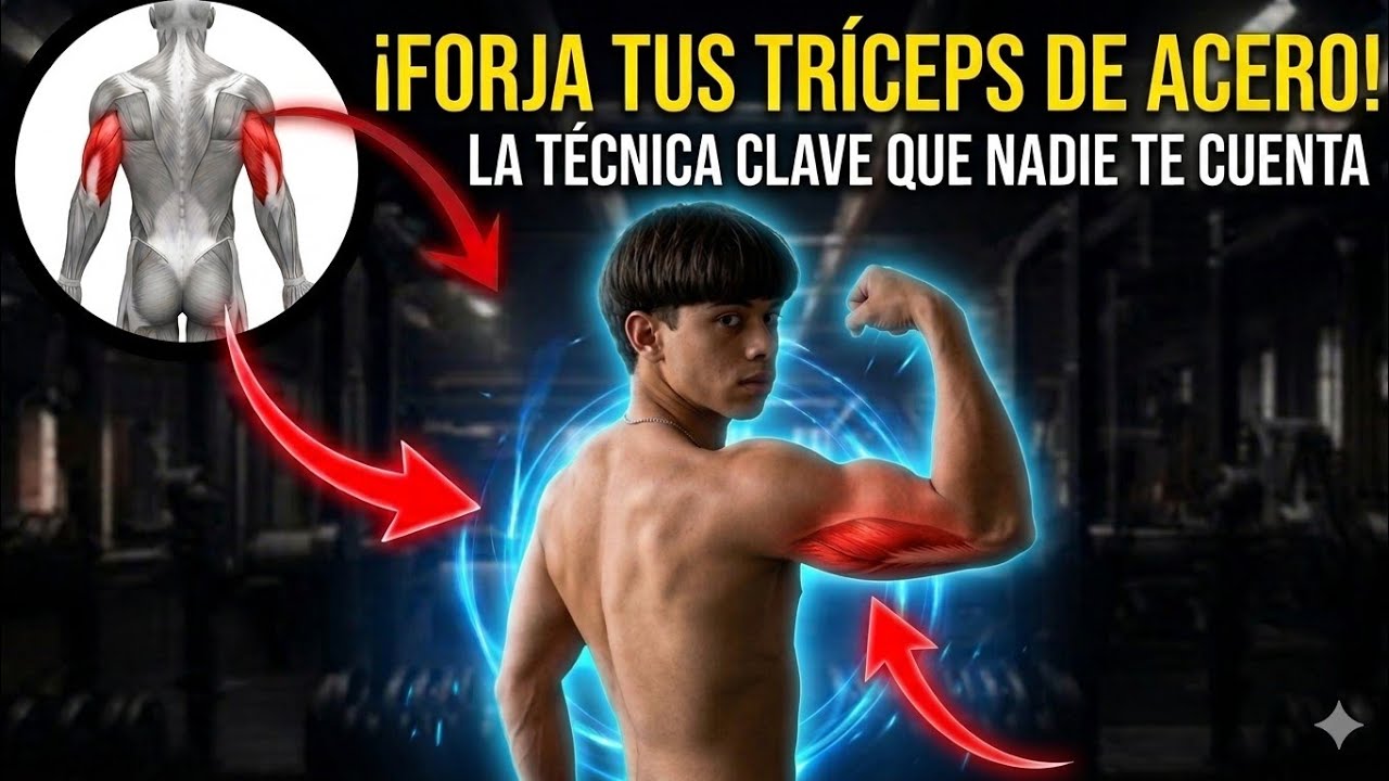Con esta RUTINA de TRICEPS mejoraras INCONTROLABLEMENTE