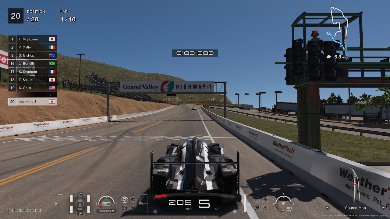 #1 PORSCHE 919 HYBRID '16 - Grand Valley Highway - Gran Turismo 7 - Playstation 5  [4K HDR 120FPS]
