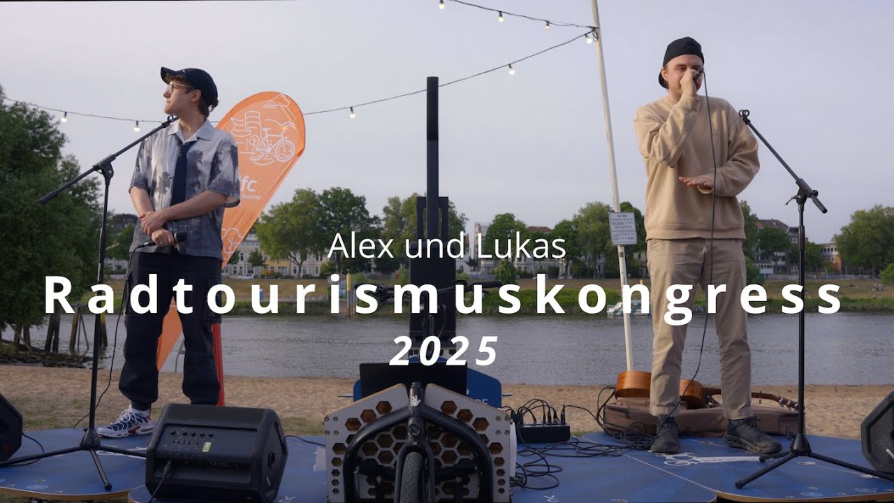 Alex & Lukas auf dem Radtourismuskongress 2025