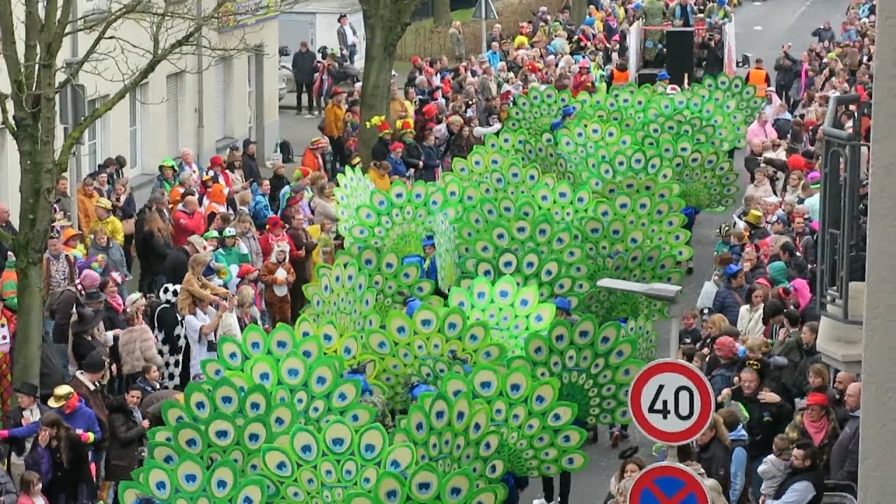 Karnevalszug Viersen Tulpensonntag 2023, Burgstraße, Ausschnitte