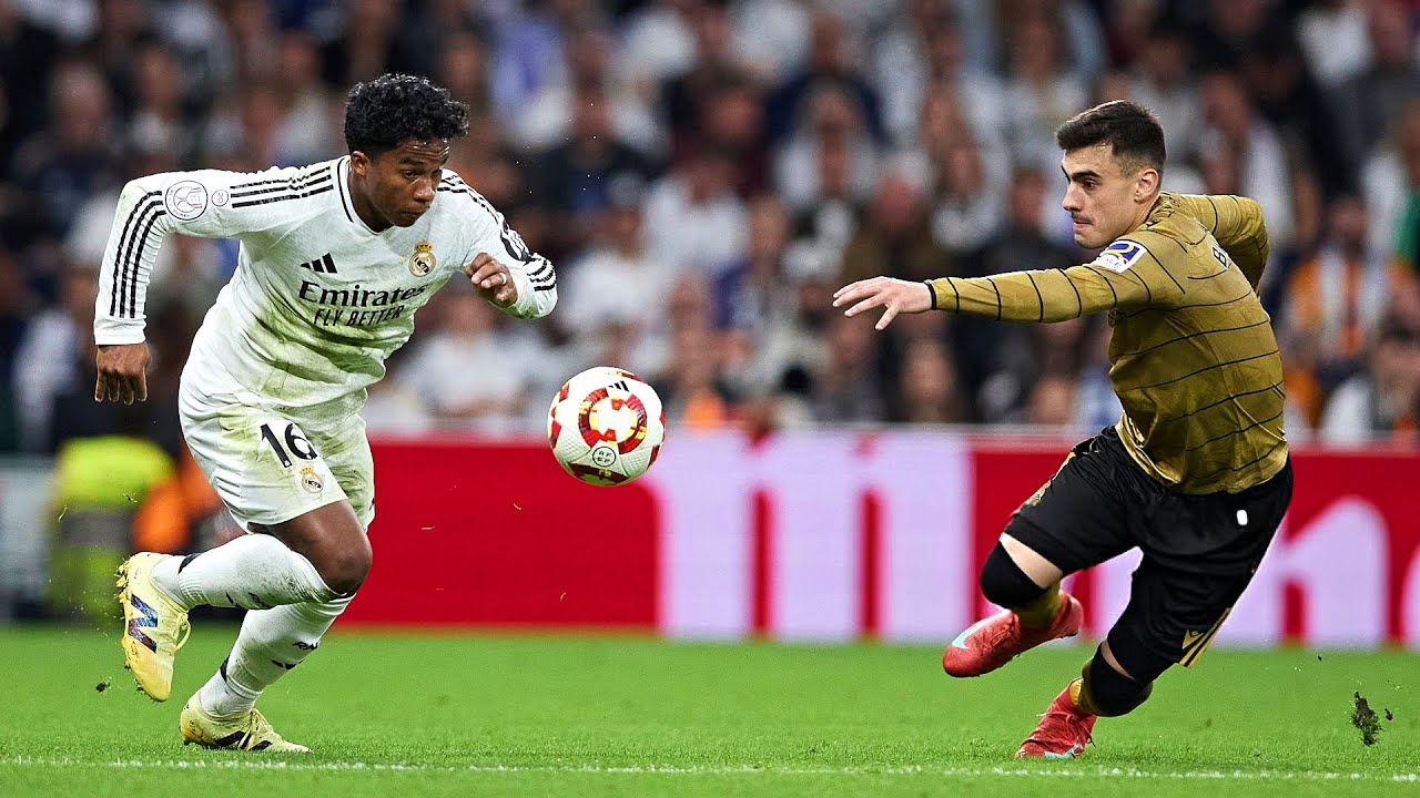Endrick 2025 - Amazing Skills, Goals & Passes With Real Madrid.