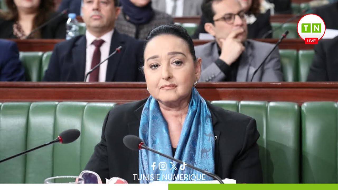 كلمة وزيرة الشؤون الثقافية  أمينة الصرارفي  هامش الجلسة العامة الخاصة بمناقشة ميزانية الوزارة