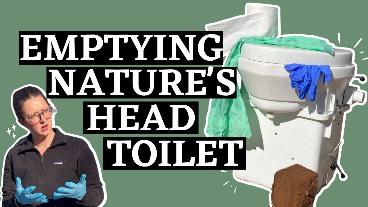 Опорожнение и повторное наполнение компостного туалета Nature’s Head