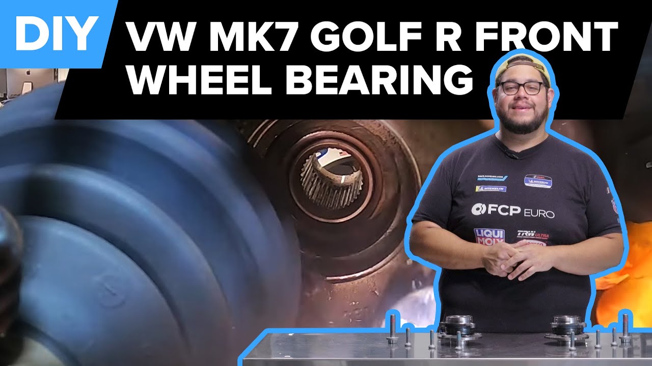 Volkswagen Mk7 Golf R Front Wheel Bearing Replacement DIY (2015-2021 VW Golf R)