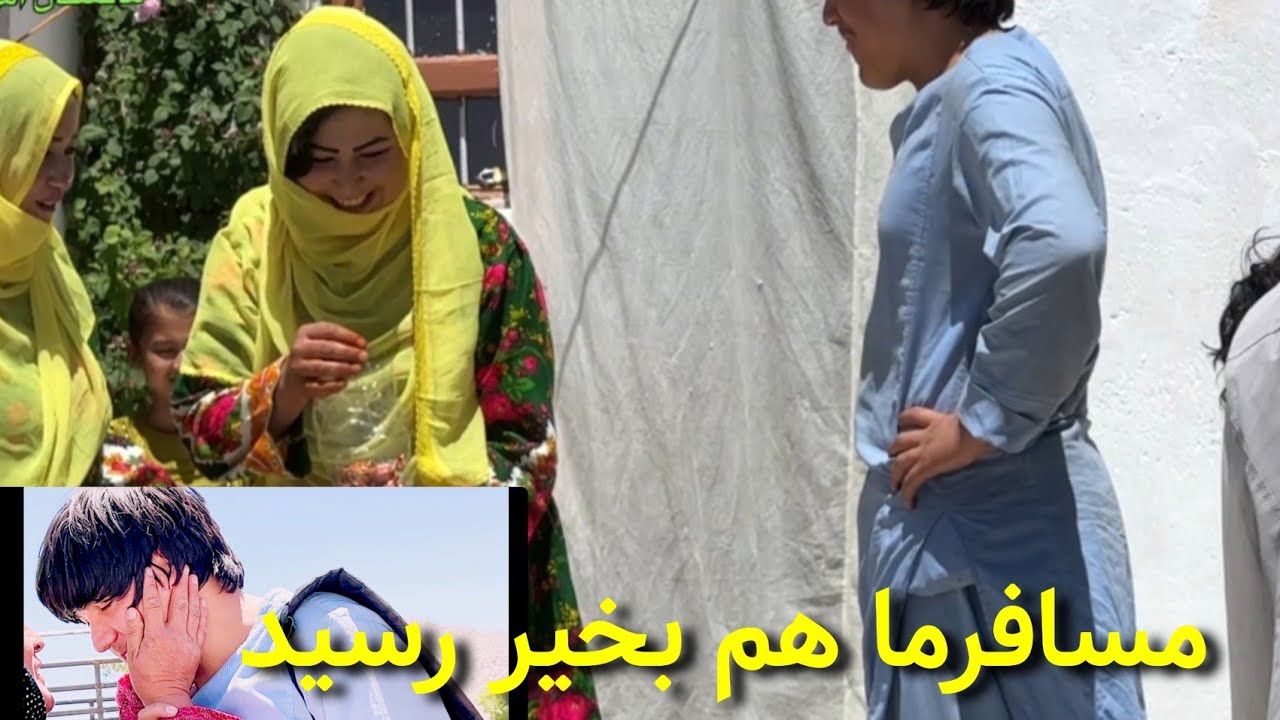 بعد از چند سال انتظاری مسافر ما بخیر رسید💗🌷🌷🌷