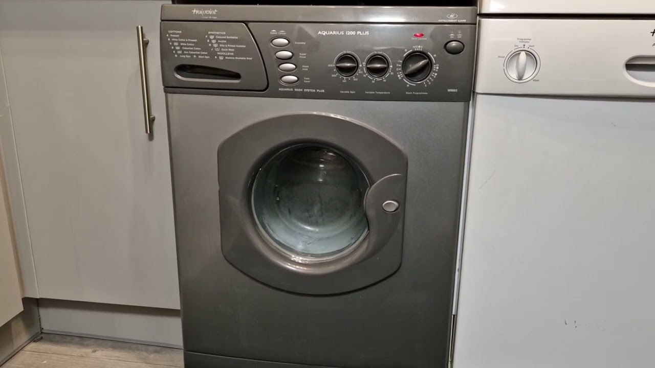 Hotpoint Wm65 1200 final unbalanced spin