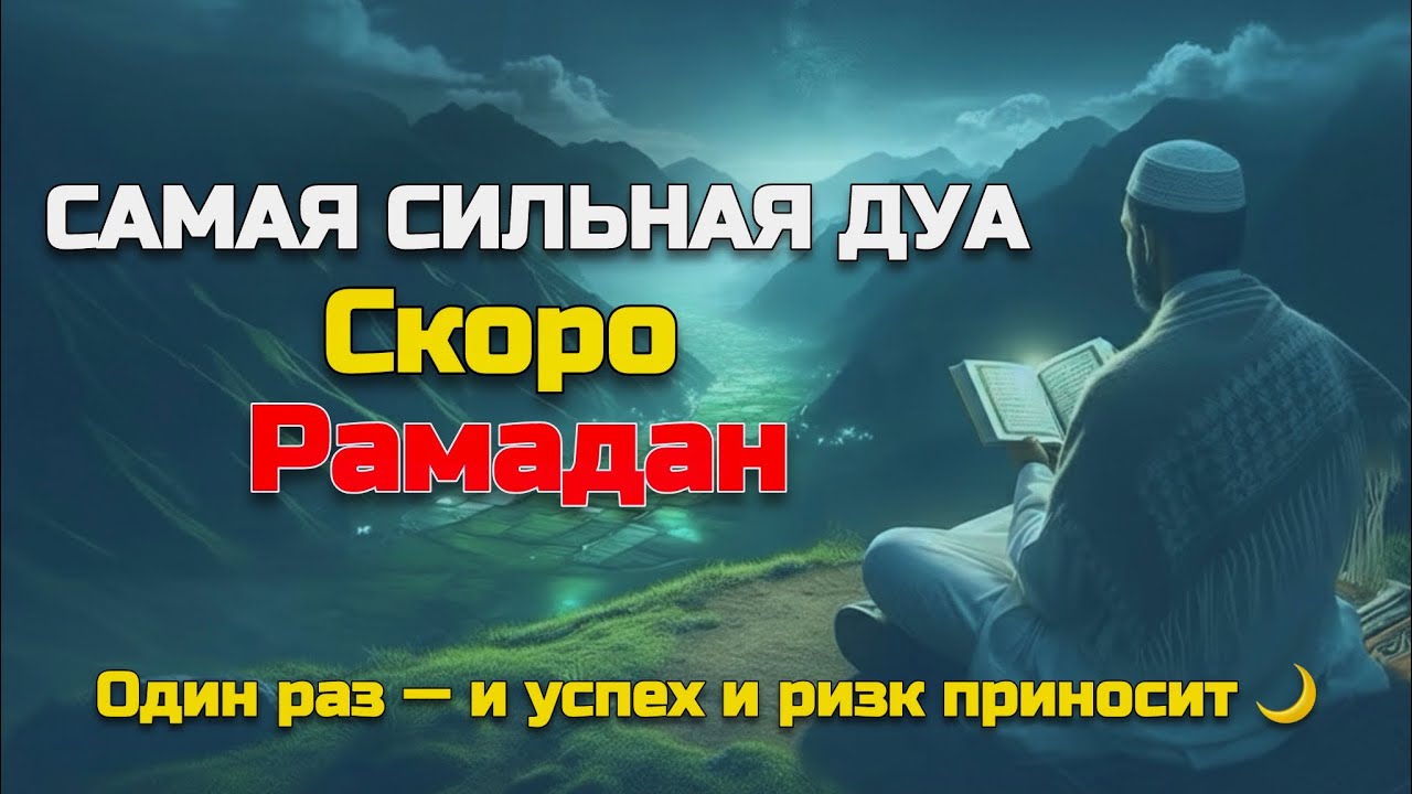 🌙 САМАЯ СИЛЬНАЯ Дуа для Рамадана  Уважение, богатство и успех!