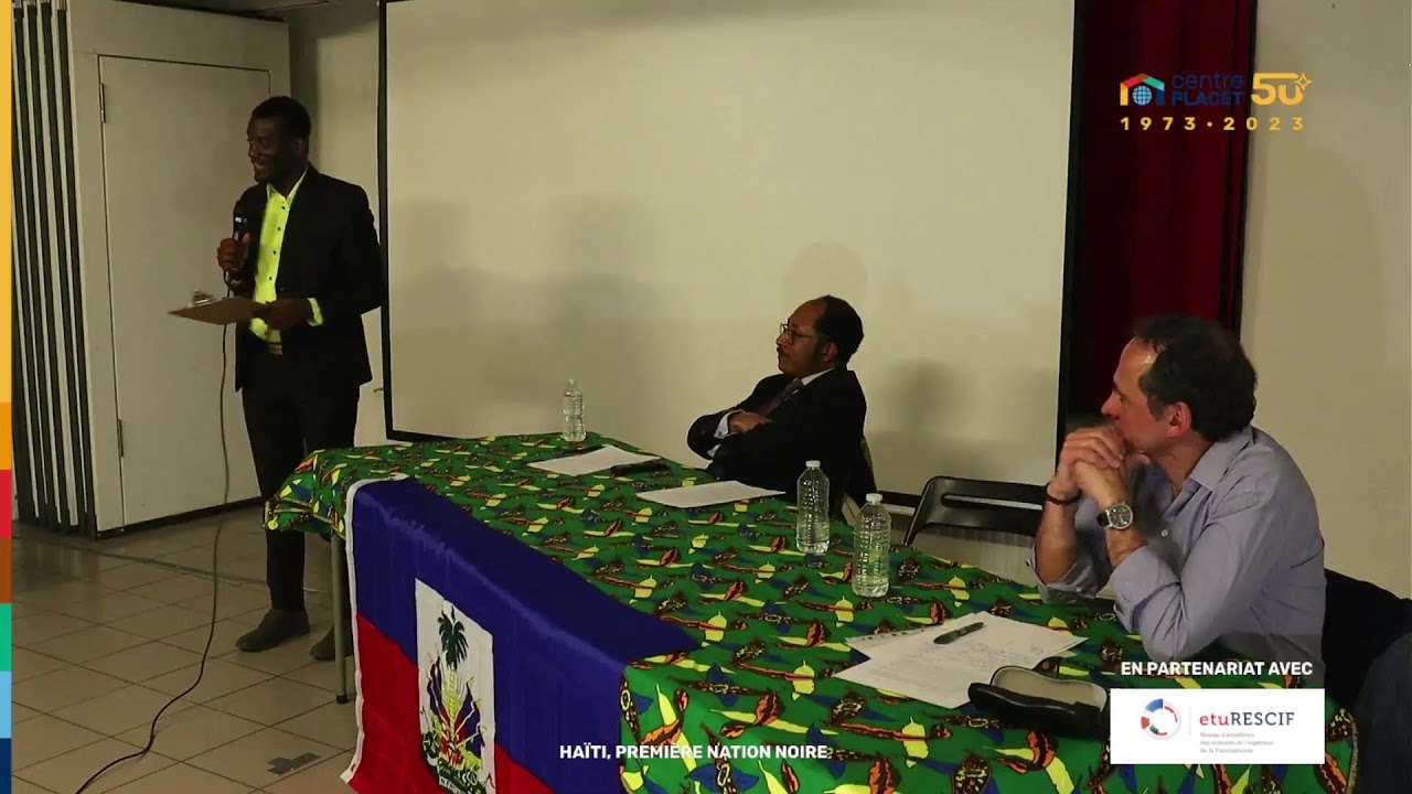Live du Centre Placet - Haïti, première nation noire