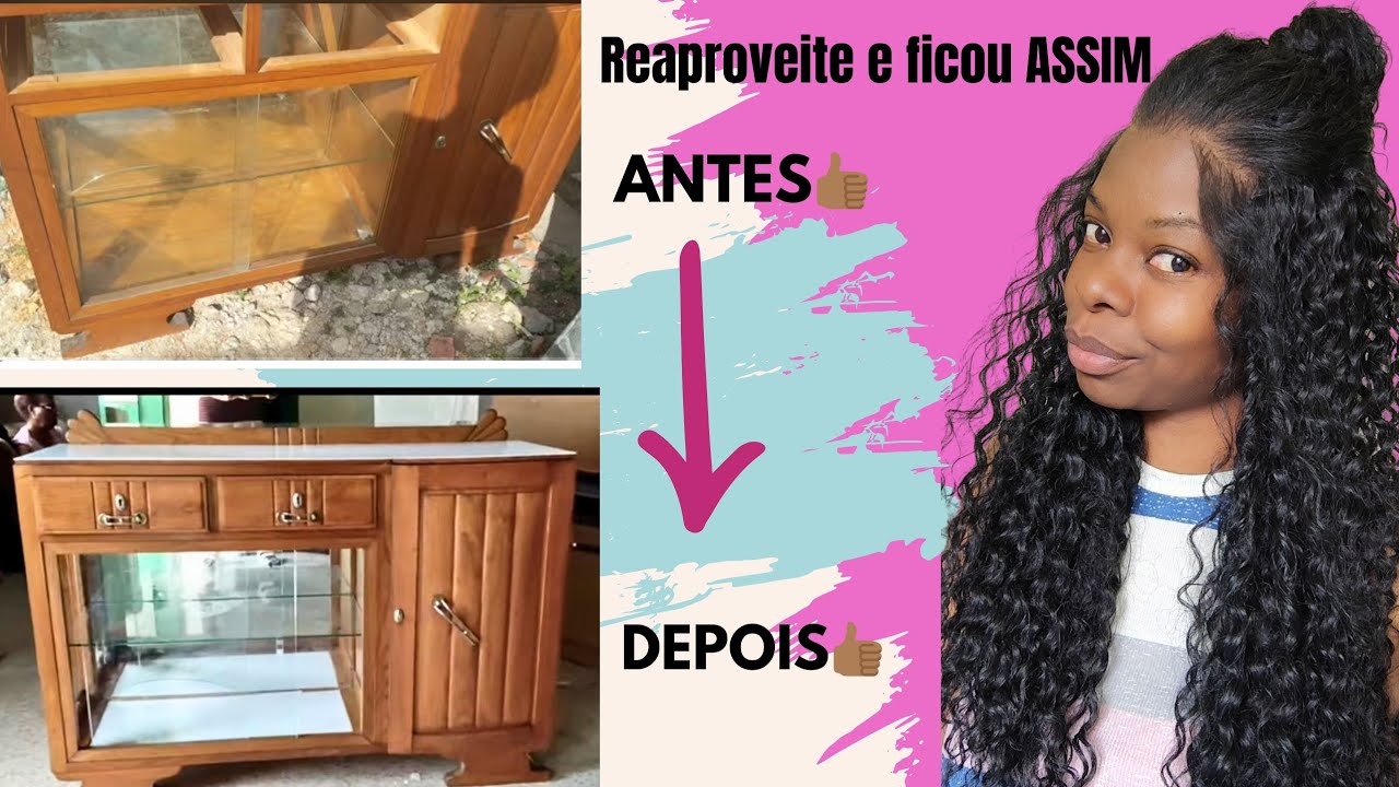 Restaurei móveis antigos para minha cozinha | Reforma com pouco em Portugal 🇵🇹